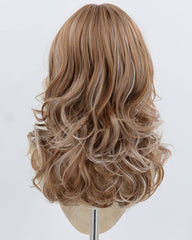 Brown Blonde Wavy Synthetic Wig HW774