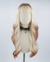 Brown Ombre Blonde Synthetic Wig HW243