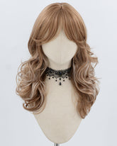 Brown Blonde Wavy Synthetic Wig HW774