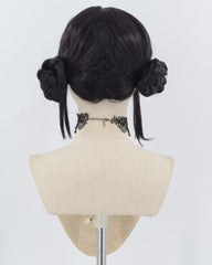 KPop Demon Hunters Zoey Black Braided Synthetic Wig HW726