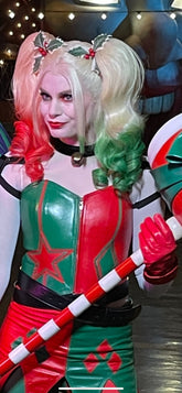 8 PCS Custom Order ANN-2 Harley Quinn Festive Wig