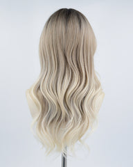 Grey Blonde Ombre Synthetic Wig HW257