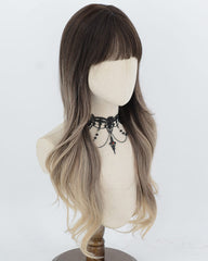 Black Ombre Brown Synthetic Wig HW862