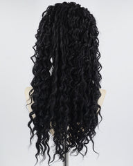 Black Curly Synthetic Wig HW464