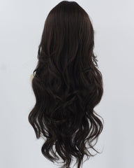 Black Long Wavy Synthetic Wig HW630