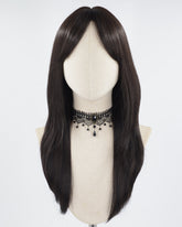 Black Natural Long Synthetic Wig HW449