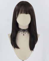 Natural Black Synthetic Wig HW663
