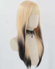Blonde Ombre Black Synthetic Wig HW651
