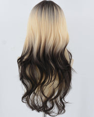 Black Ombre Blonde Synthetic Wig HW634