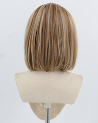 13*6 Ombre Blonde Skunk Stripe Bob Synthetic Lace Front Wig WW996