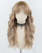 Blonde Curly Synthetic Wig HW754