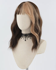 Blonde Brown Short Synthetic Wig HW550
