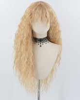 Blonde Curly Synthetic Wig HW750