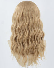 londe Curly Synthetic Lace Front Wig WW891
