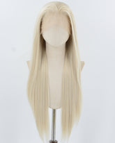 Ash Blonde Mixed Synthetic Lace Front Wig WW931