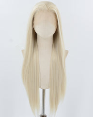 Ash Blonde Mixed Synthetic Lace Front Wig WW931