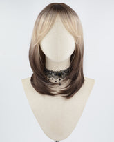 Blonde Ombre Brown Synthetic Wig HW461