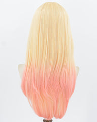 Pink Blonde Synthetic Wig HW814