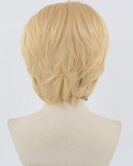 Short Synthetic Lace Front Men's Wig MW047