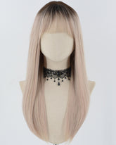 Ombre Blonde Straight Synthetic Wig HW583