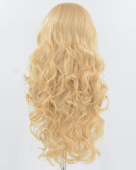 Blonde Wavy Synthetic Lace Front Wig WW910