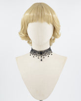 Blonde Wavy Short Synthetic Wig HW453