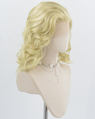 Blonde Wavy Synthetic Lace Front Wig WW999