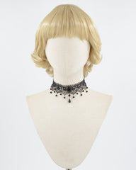 Blonde Wavy Short Synthetic Wig HW453