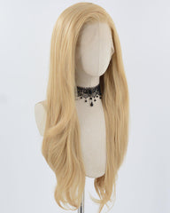 Blonde Wavy Synthetic Lace Front Wig WW665