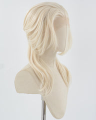 Platinum Blonde Cosplay Synthetic Lace Front Wig WW799
