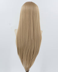Blonde Long Straight Synthetic Lace Front Wig WW940