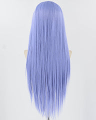 Long Blue Straight Synthetic Lace Front Wig WW813