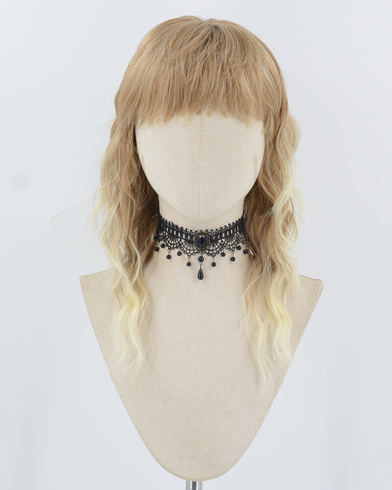 Brown Ombre Blonde Synthetic Wig HW707