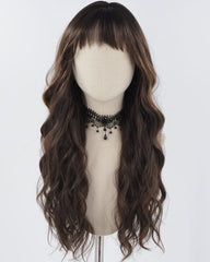 Brown Curly Synthetic Wig HW567