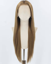 Brown Synthetic Lace Front Wig WW922