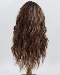 Brown Strunk Stripe Blonde Synthetic Wig HW820