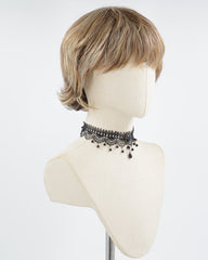 Short Mixed Brown Synthetic Wig HW452