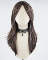 Purple Brown Synthetic Wig HW434