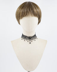 Brown Short Synthetic Wig HW457
