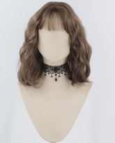 Brown Curly Short Synthetic Wig HW692