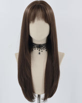 Long Brown Synthetic Wig HW621