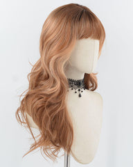 Brown Wavy Synthetic Wig HW755