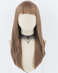 Light Brown Synthetic Wig HW493