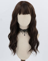 Brown Curly Synthetic Wig HW783
