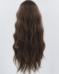 Brown Curly Synthetic Wig HW627