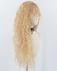 Blonde Curly Synthetic Wig HW750
