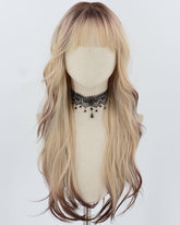 Blonde Ombre Brown Synthetic Wig HW668