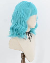 Blue Green Short Synthetic Wig HW888
