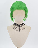 Short Synthetic Lace Front Men's Wig MW042