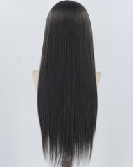 Grey Black Synthetic Lace Front Wig WW883
